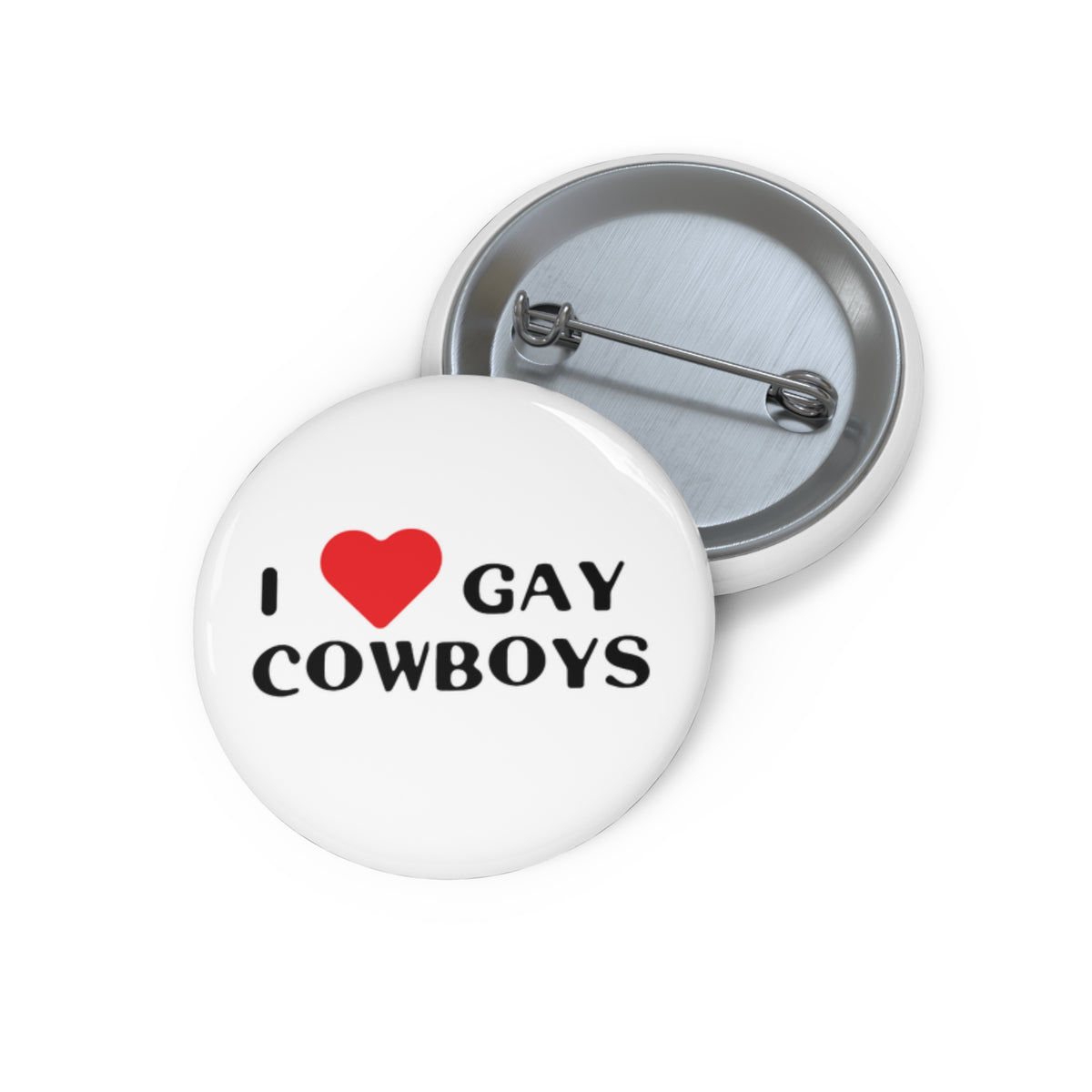 "I Heart Gay Cowboys" Pin