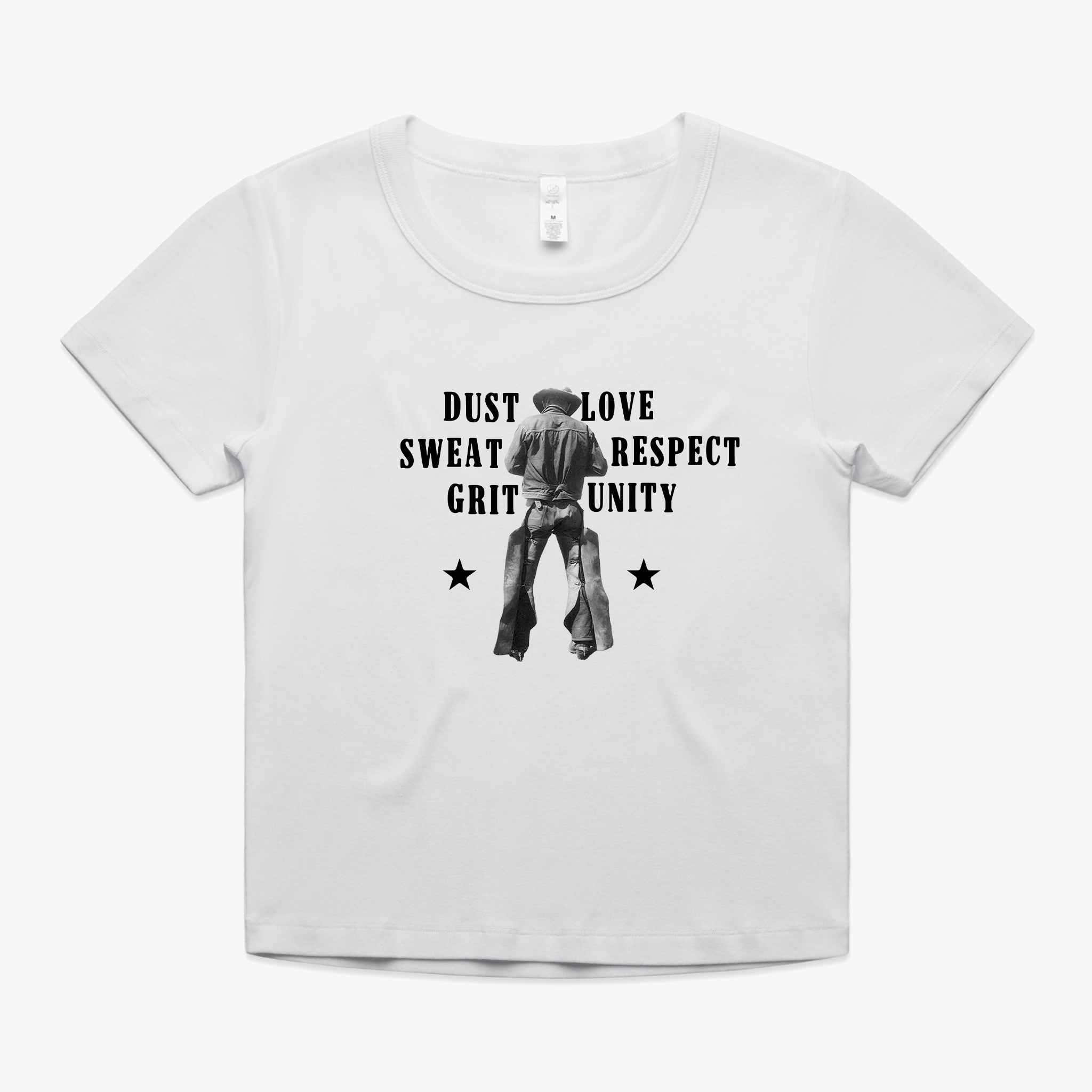 "Grit and Love" Baby Tee
