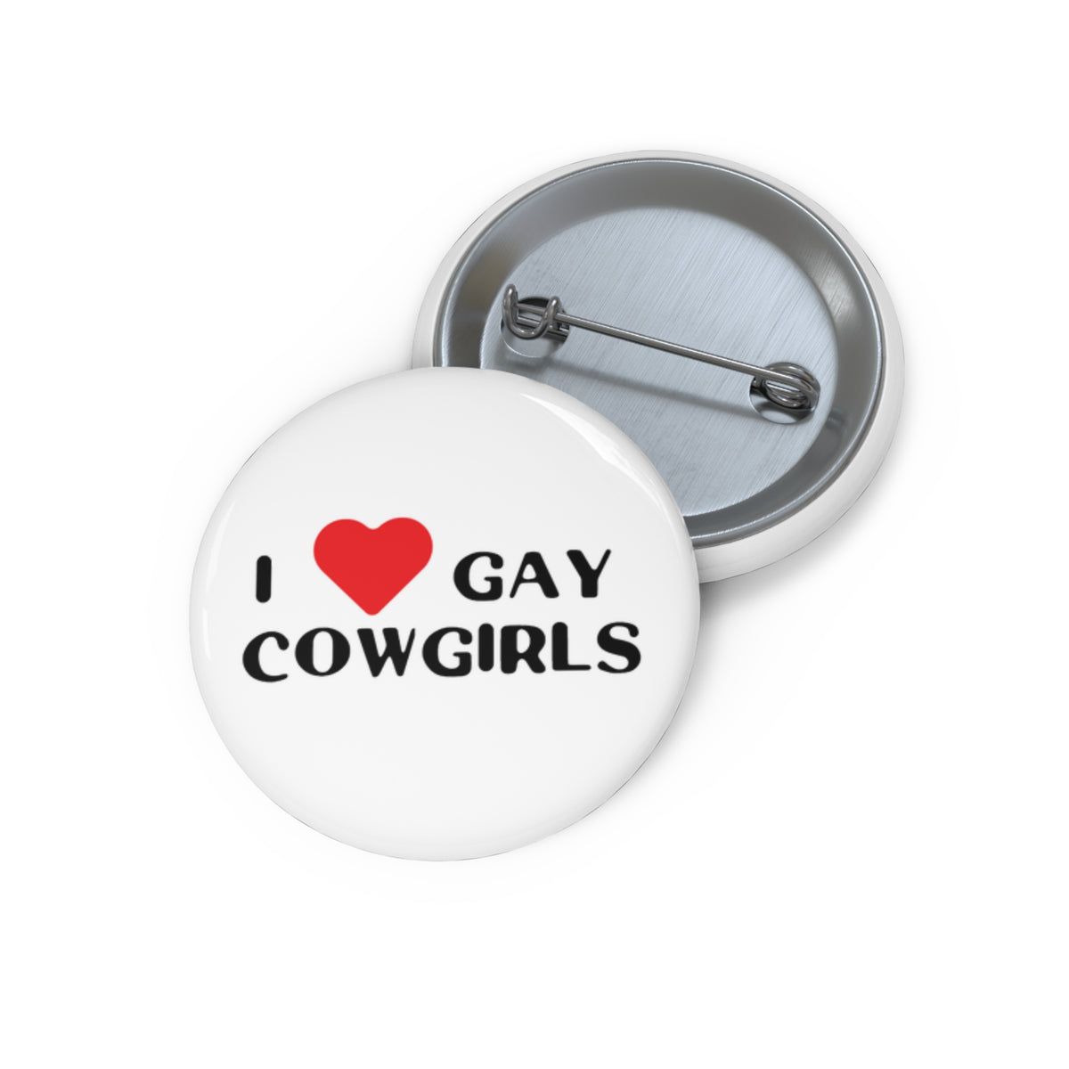 "I Heart Gay Cowgirls" Pin