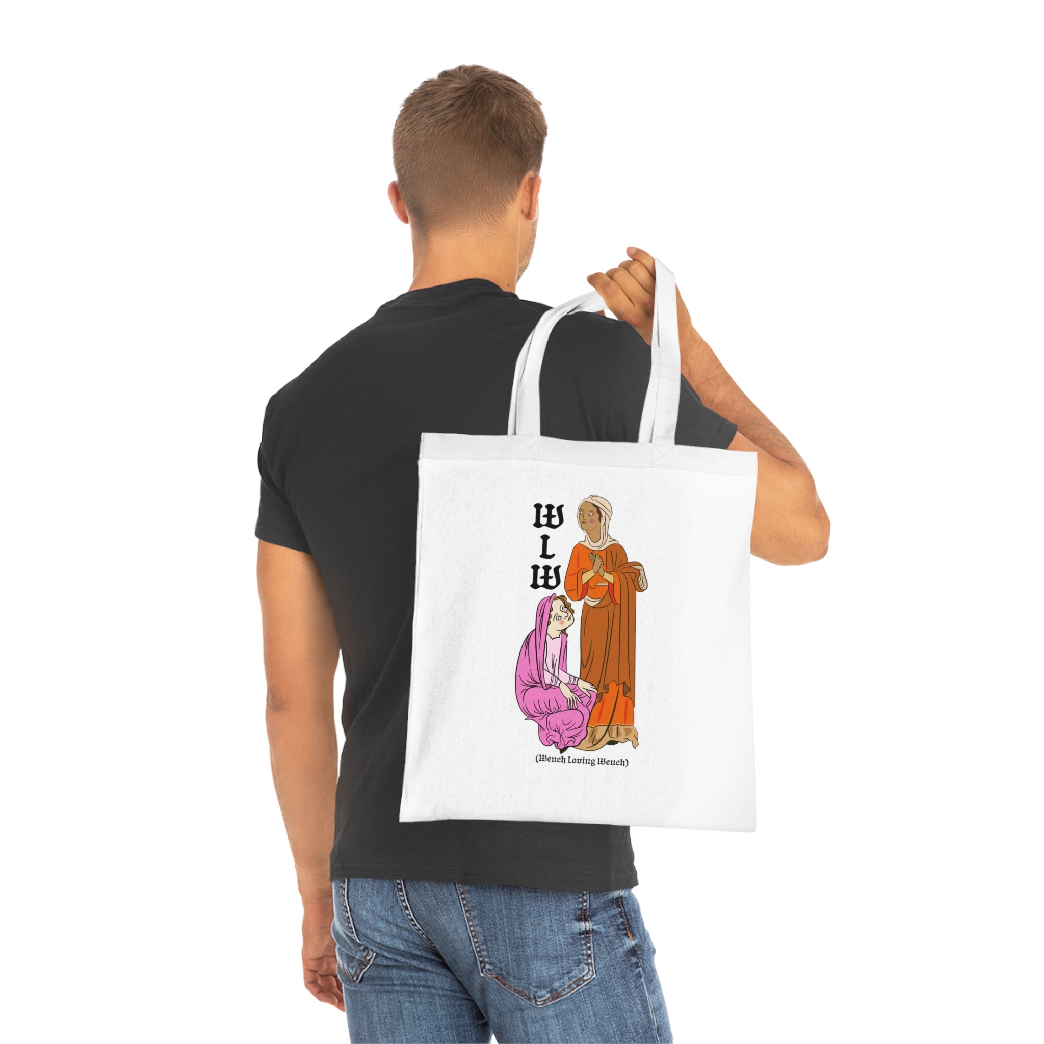 "WLW Wench Loving Wench"  Tote Bag